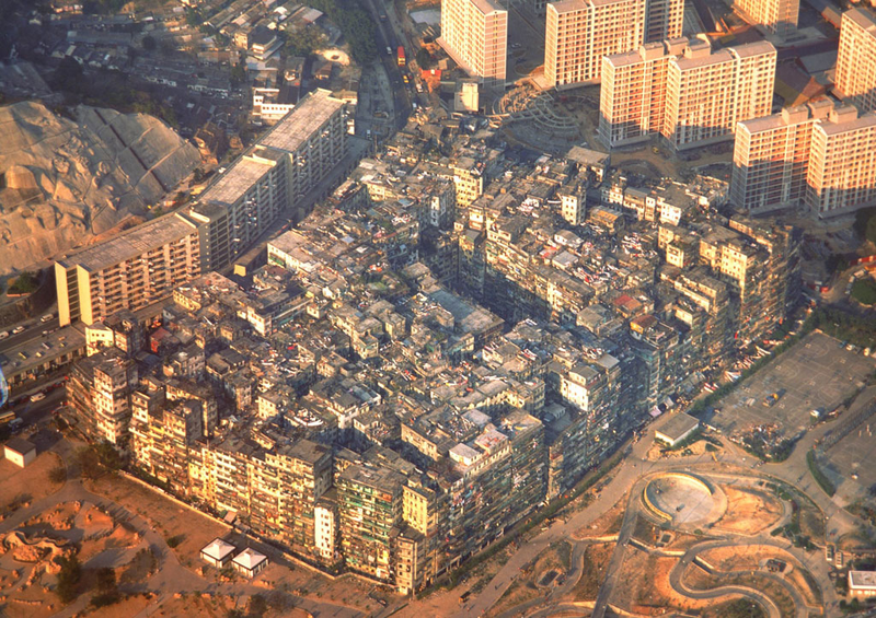 Illustration for article titled The Walled City Where Sunlight Couldn't Reach